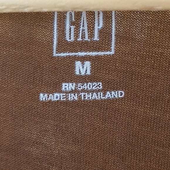 Gap Short Sleeved Brown Tunic Top (2/$15) - Picture 8 of 8